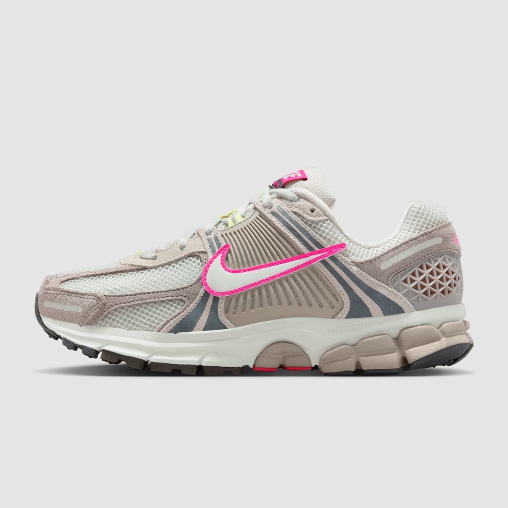 Nike Zoom Vomero 5 Size 8.5 Grey Ash Neon Pink